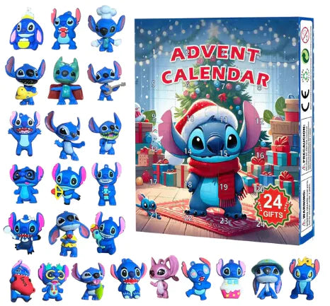 Advent Calendar – Adorable Blue Character Edition