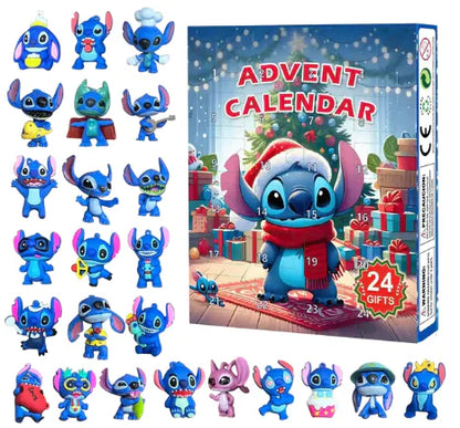 Advent Calendar  – Adorable Blue Character Edition